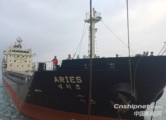 大洋海装1#6500DWT多用途船圆满试航