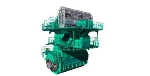 大连船柴船用520毫米缸径低速柴油机工程样机成功点火