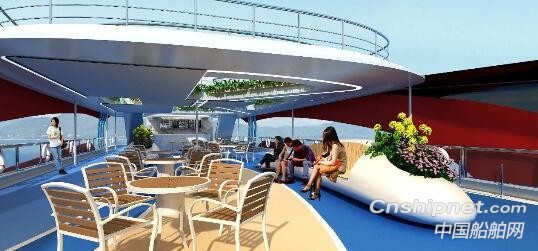 国内首艘近海情景主题式迷你邮轮“九洲湾一号”顺利下水