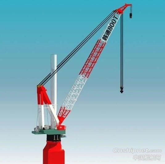 振华重工获800吨绕桩式全回转起重机项目合同